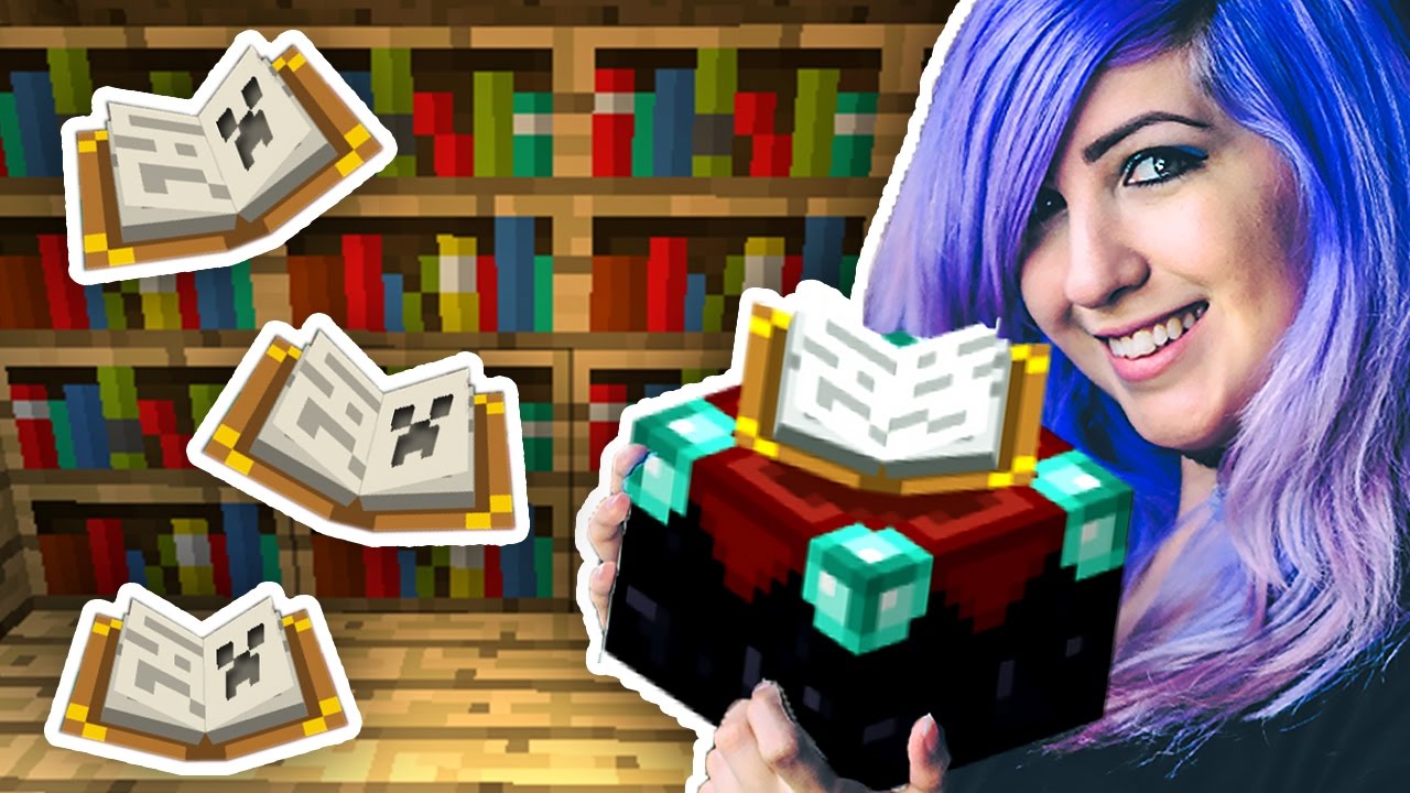 MAX-LEVEL-ENCHANTMENT-TABLE-15-Bookshelves-Minecraft-with-SabrinaBrite