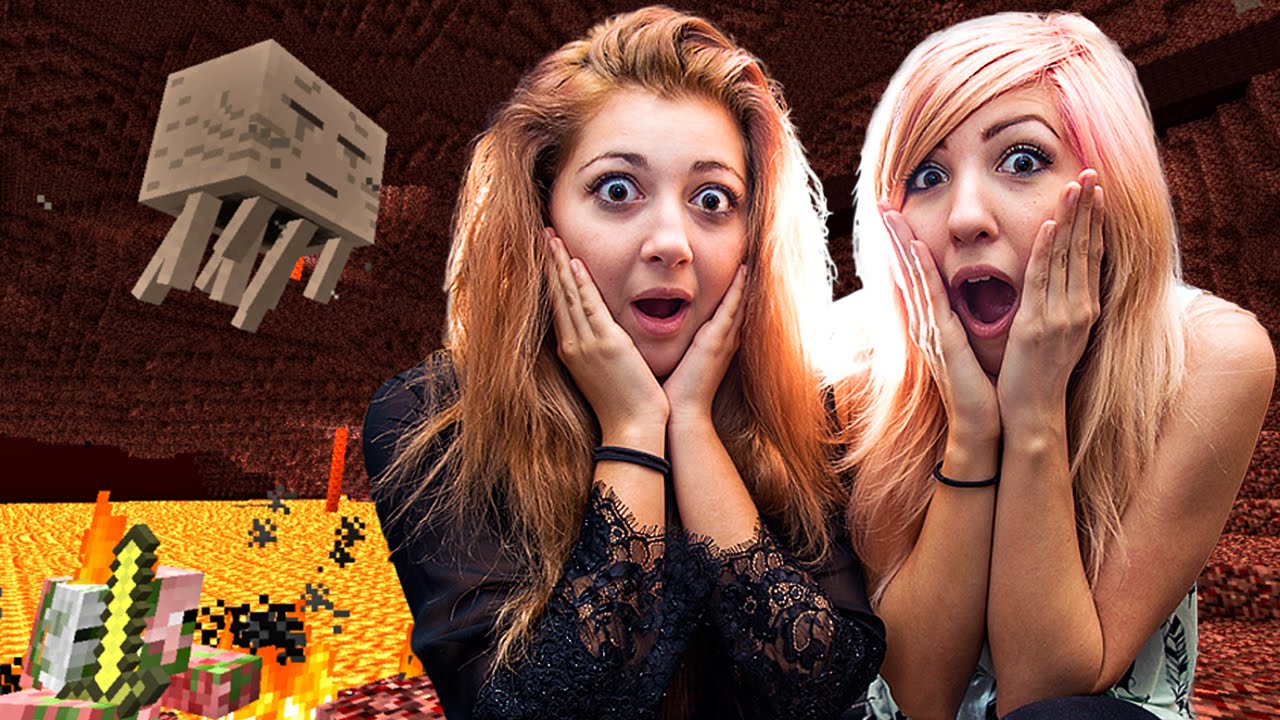 Minecraft-Girls-Explore-the-Nether-Minecraft-with-Sabrina-Amber