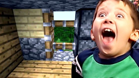 Minecraft-with-Jacob-How-to-Make-a-Sticky-Piston-Door