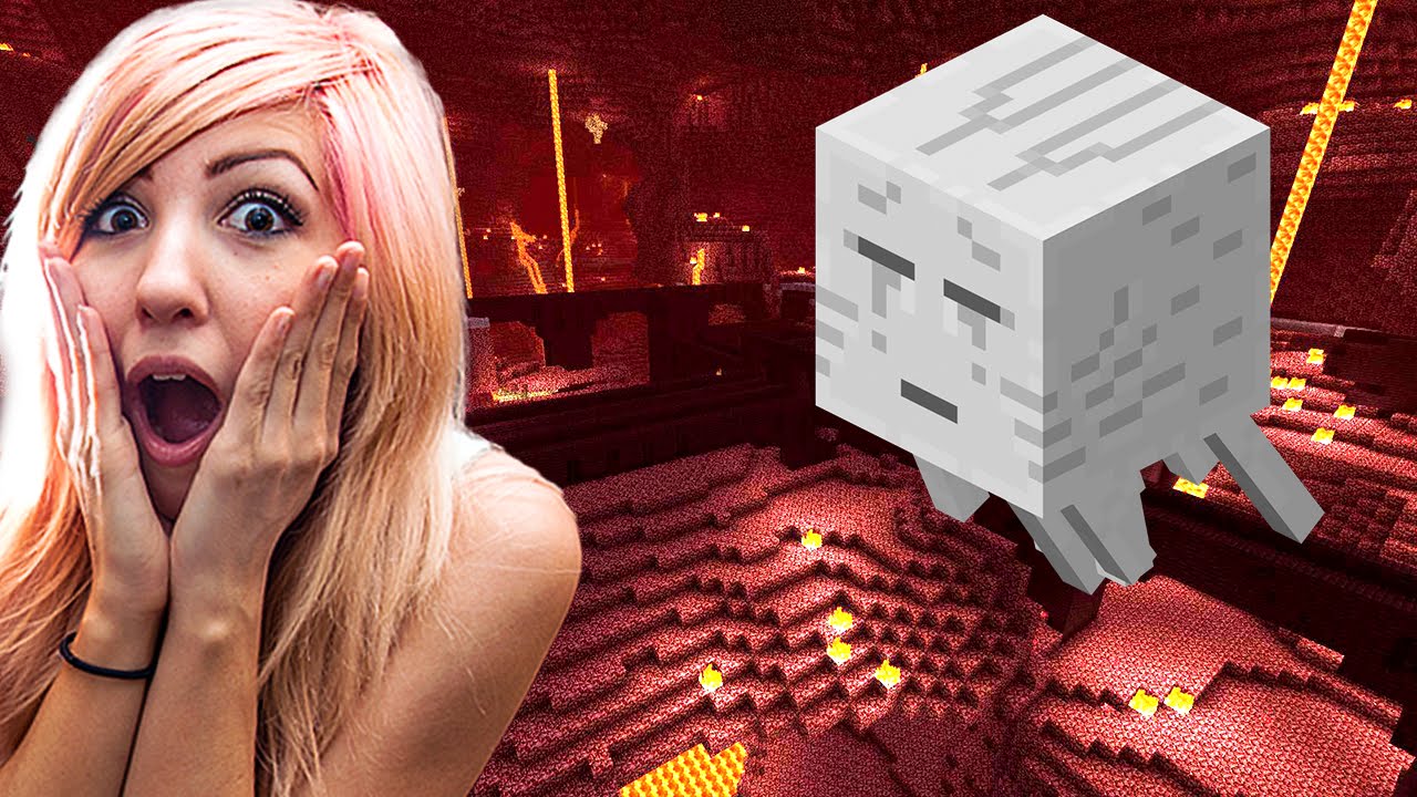 Minecraft-with-Sabrina-WHAT-ARE-THOSE-Nether-Fortress