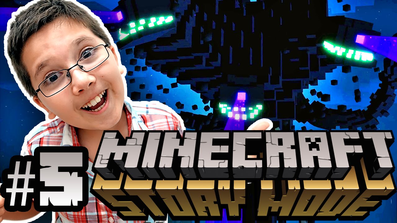 Minecraft-with-Jacob-Story-Mode-WITHER-ATTACK-Episode-5